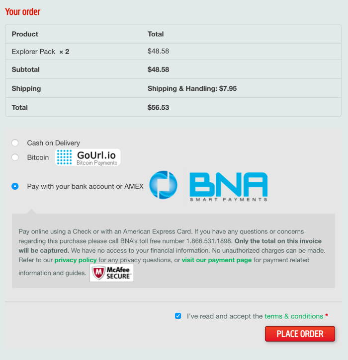 How to pay with BNA Smart Pay