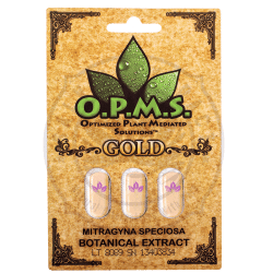 OPMS Gold Kratom Extract 3 Pills For sale